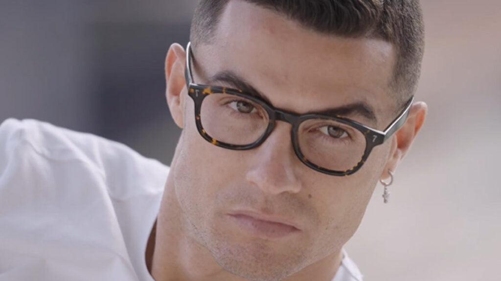 Cristiano Ronaldo Launches CR7 Eyewear Collection