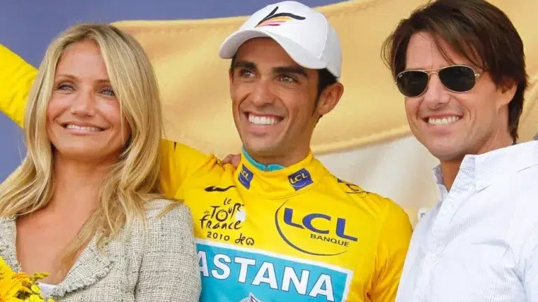 Tom Cruise Rocks Ray-Ban Cockpit Shades at 2010 Tour de France Podium