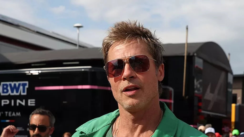 Brad Pitt’s Stylish Appearance at the 2023 British Grand Prix