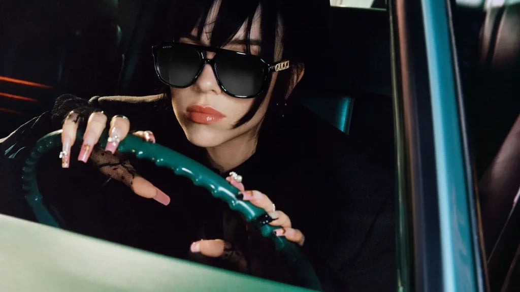 Billie Eilish Is the Face of Gucci’s New Eyewear Campaign