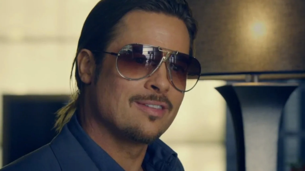Brad Pitt’s Iconic Style in The Counselor: Cazal 901 and Ray-Ban New Aviator Sunglasses