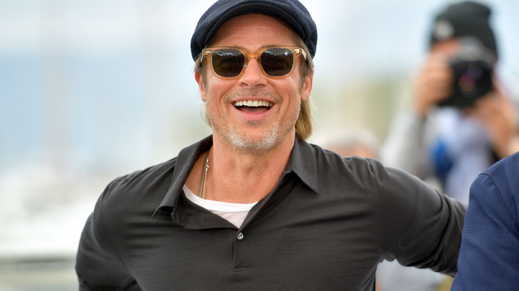 Brad Pitt Redefines Low-Key Chic with Garrett Leight Shades at 2019 Cannes Festival