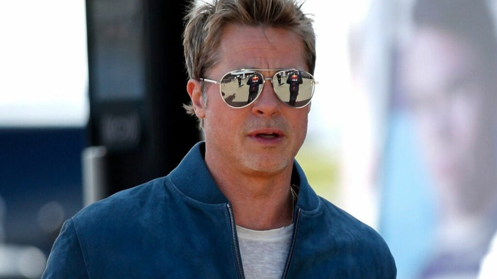 Celeb Style Alert: Brad Pitt in Givenchy GV40003U Sunglasses