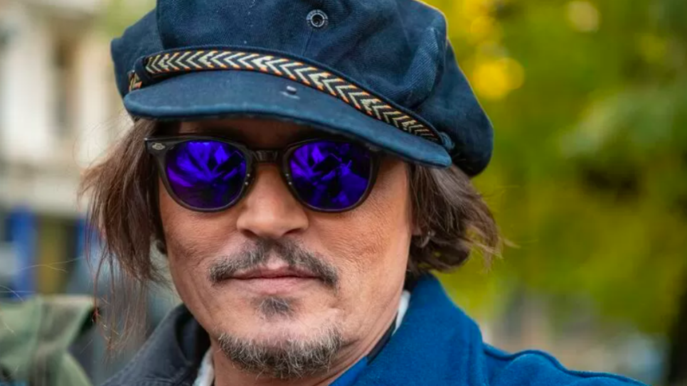 Johnny Depp Strolls Around Belgrade in Titmus Vintage 1960s VIP Safety Shades