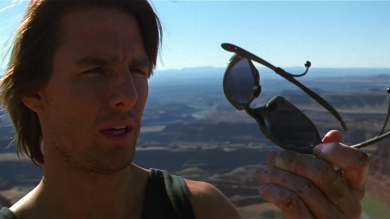 Tom Cruise Turns Heads in Oakley Romeo Sunglasses in Mission: Impossible II