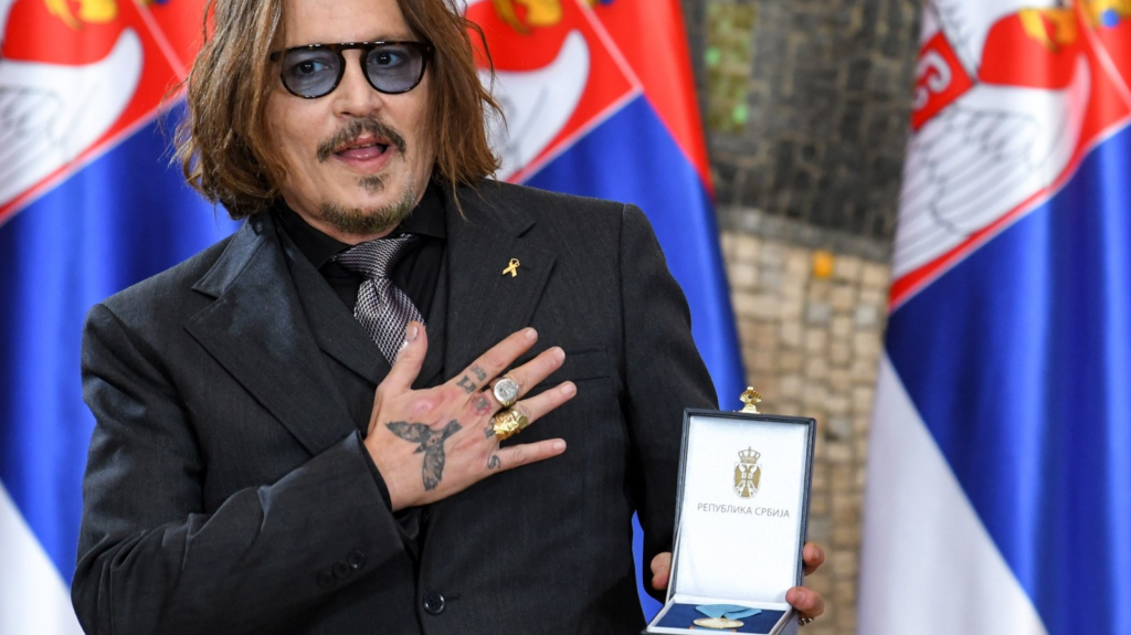 Johnny Depp’s Serbian State Honor: A Moment of Style and Recognition