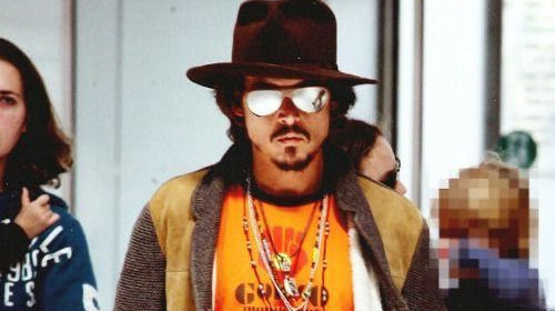 Aviator Elegance: Johnny Depp in Tom Ford at Nice Airport