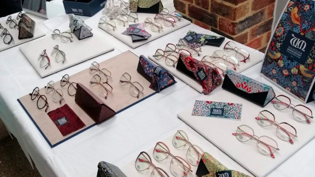 William Morris London launched eyewear collection with iconic prints of Victorian era