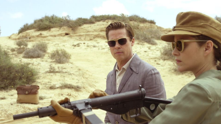 Brad Pitt Gets Dedicated Pair of Nylor Sunglasses from Allied