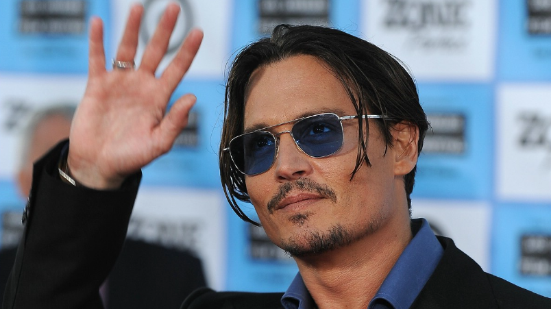 Johnny Depp Looks Stunning in His Randolph Aviators