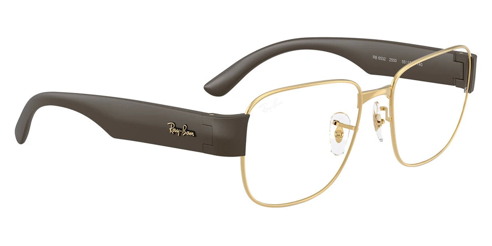 Ray-Ban RX6532 2500 53 - Arista Gold/Sand Brown