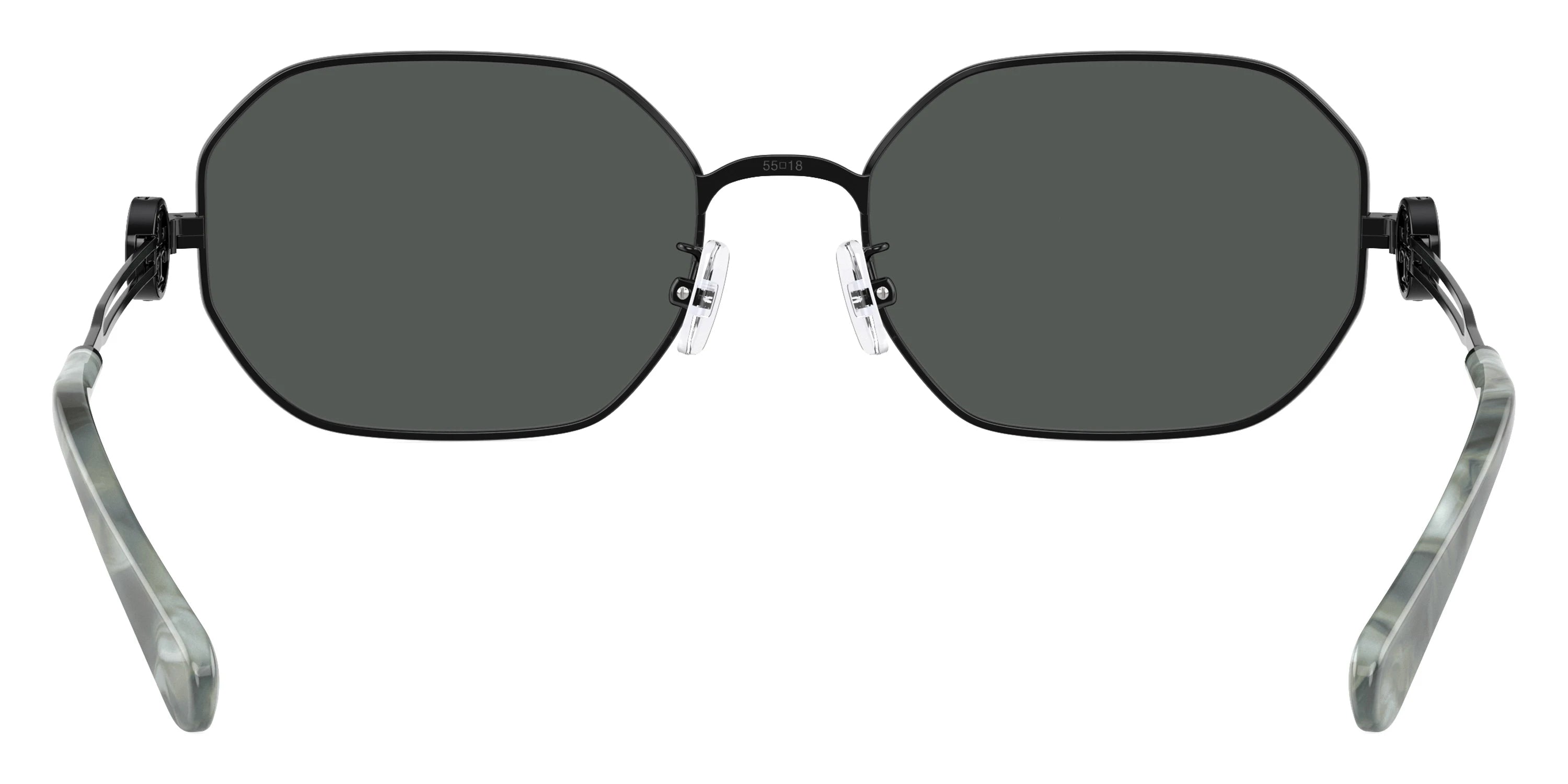 Tory Burch TY6113 328287 55 - Shiny Black / Dark Gray