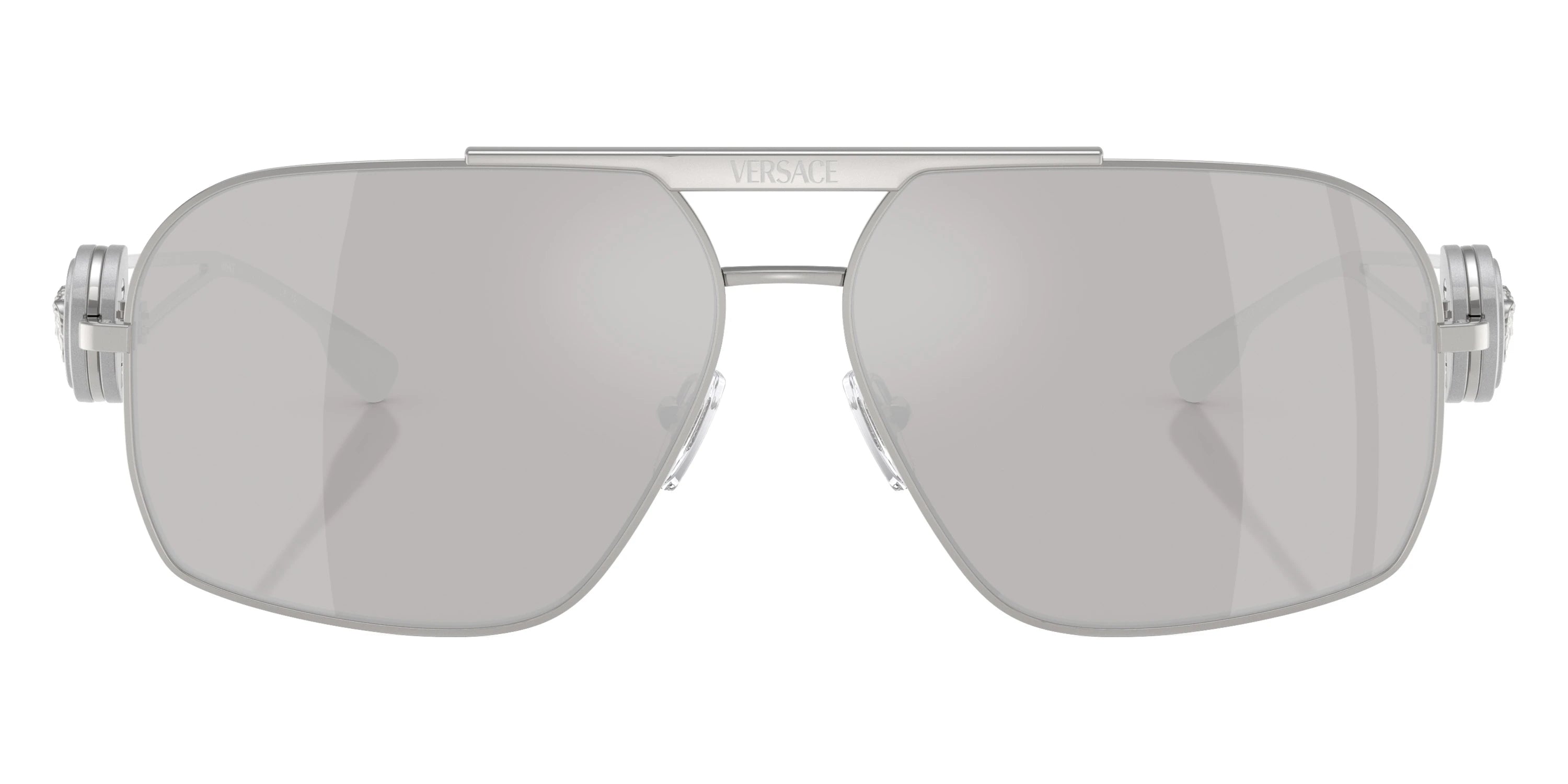 VERSACE VE2269 10006G 62 - Silver / Light Gray Mirrored Silver