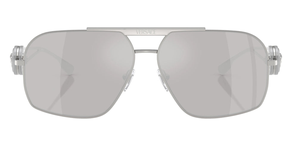 VERSACE VE2269 10006G 62 - Silver / Light Gray Mirrored Silver