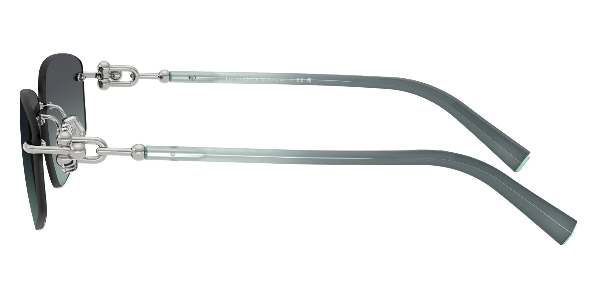 TIFFANY TF3114 60012G 59 - Silver / Azure/Dark Gray