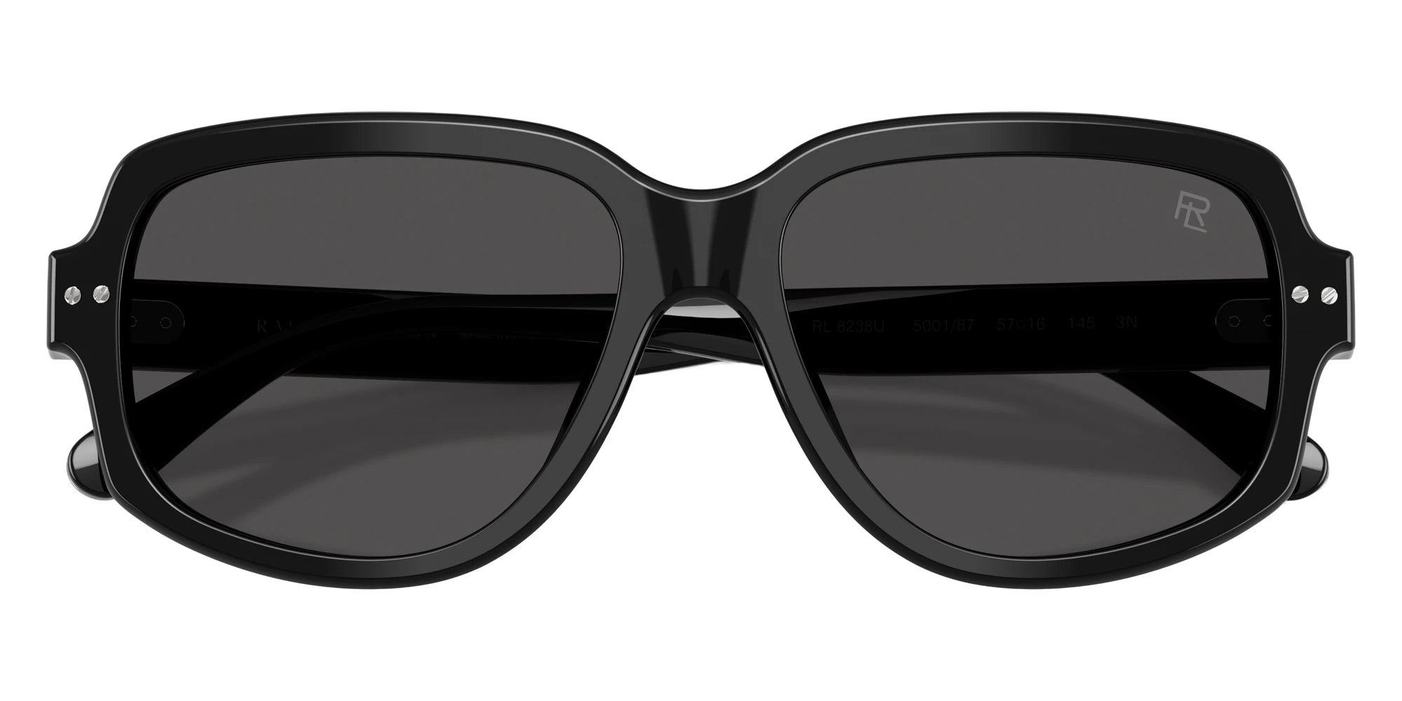 RALPH LAUREN RL8238U 500187 57 - Shiny Black / Gradient Gray