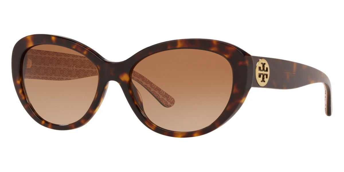 Tory Burch TY7136 181213 56 - Dark Tortoise / Dark Brown Gradient