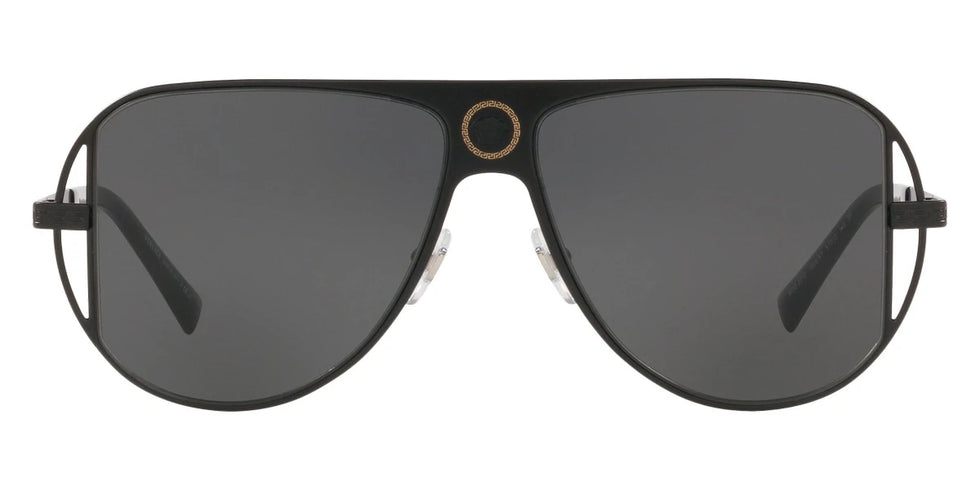 VERSACE VE2212 100987 57 - Matte Black / Gray