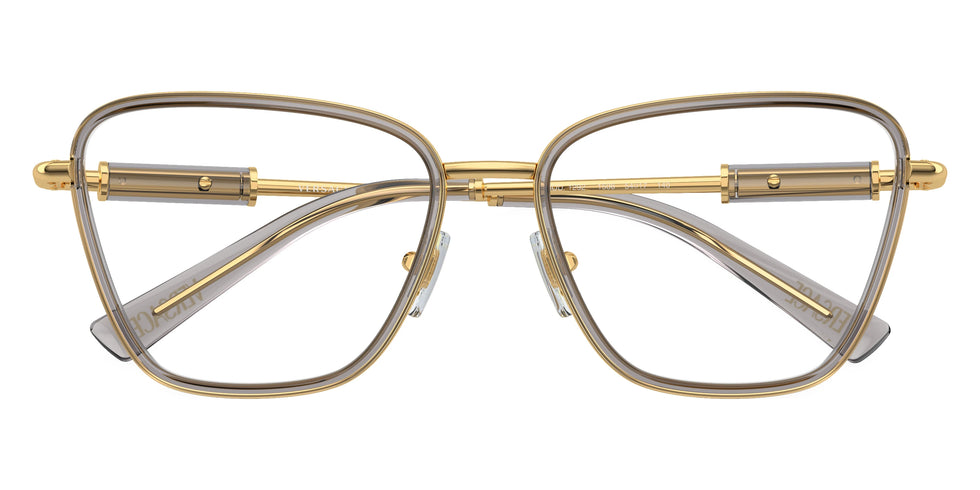 VERSACE VE1292 1506 54 - Gray Transparent/Gold