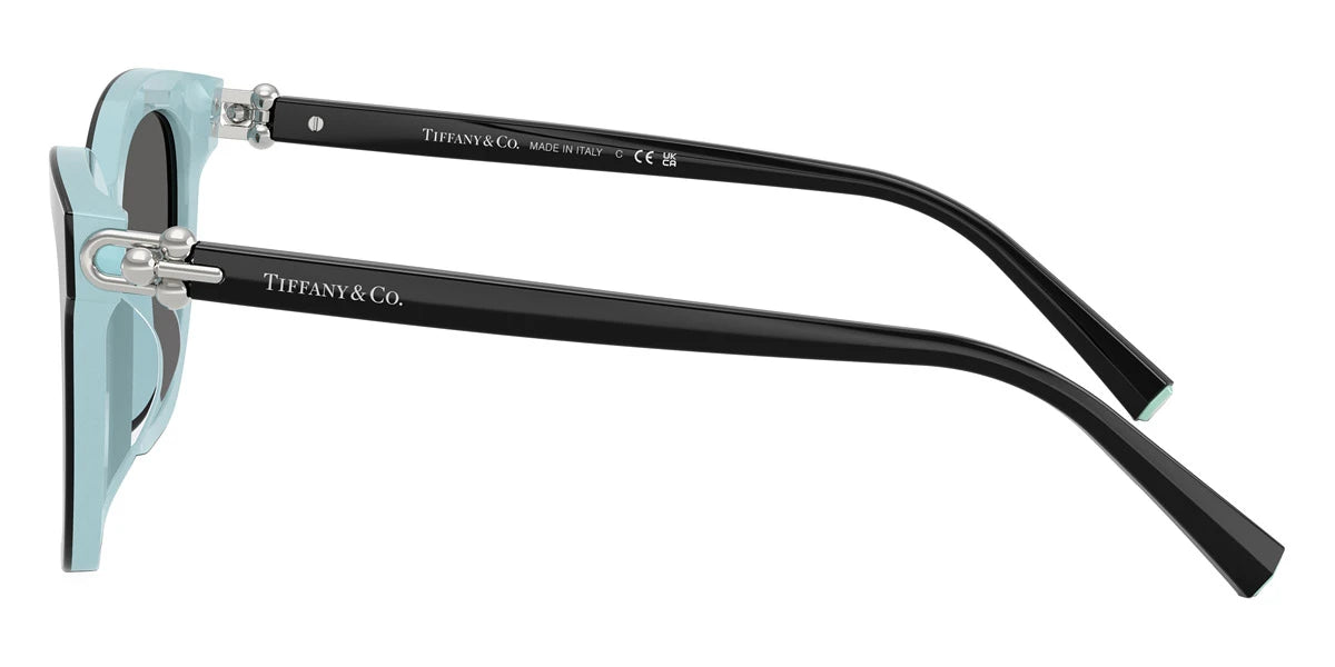 TIFFANY TF4241D 8055S4 54 - Black on TIFFANY Blue / Dark Gray