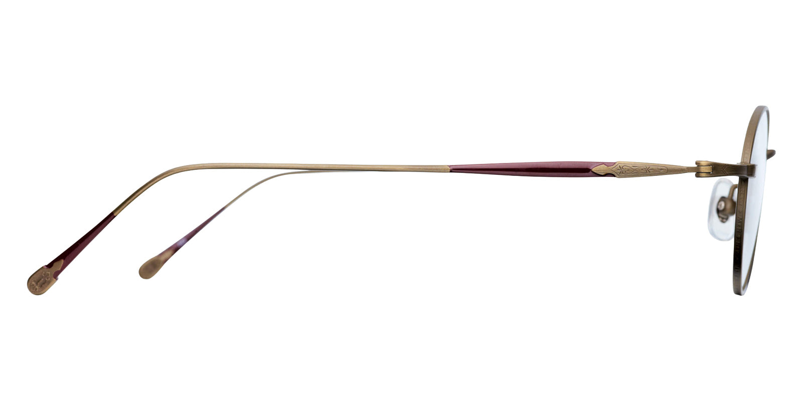 Matsuda 10189H 46 - Antique Gold #id:10189hantiquegoldclearlens46_s:100105