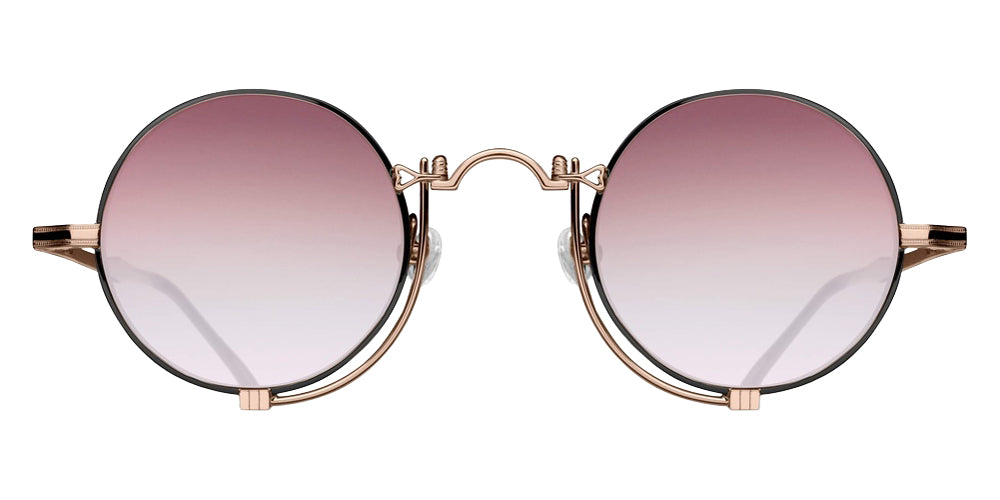 Matsuda 10601H 45 - Rose Gold/Matte Black / Pink Gradient #id:10601hrosegoldmatteblackpinkgradientsunglass_s:102100
