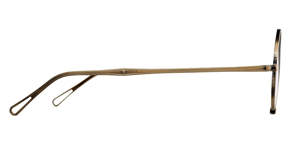 Matsuda 10601H 45 - Shiny Antique Gold / Sage Green #id:10601hshinyantiquegoldsagegreensunglass_s:104105