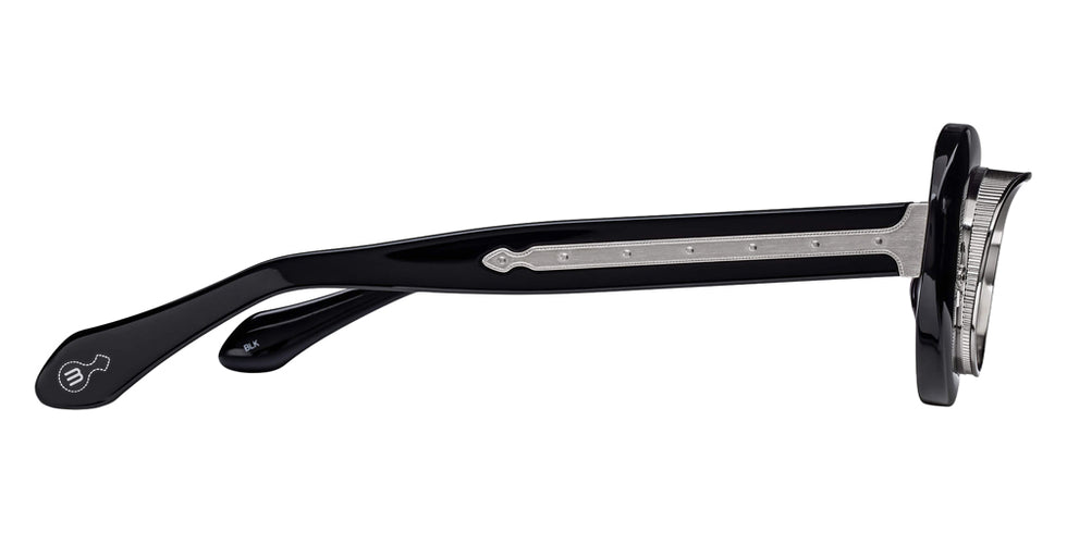 Matsuda 10604H 49 - Black / Gray Solid #id:10604hblackgreysolidsunglass_s:100110