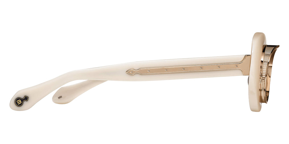 Matsuda 10604H 49 - Milk White / Brown Gradient #id:10604hmilkwhitebrowngradientsunglass_s:106110