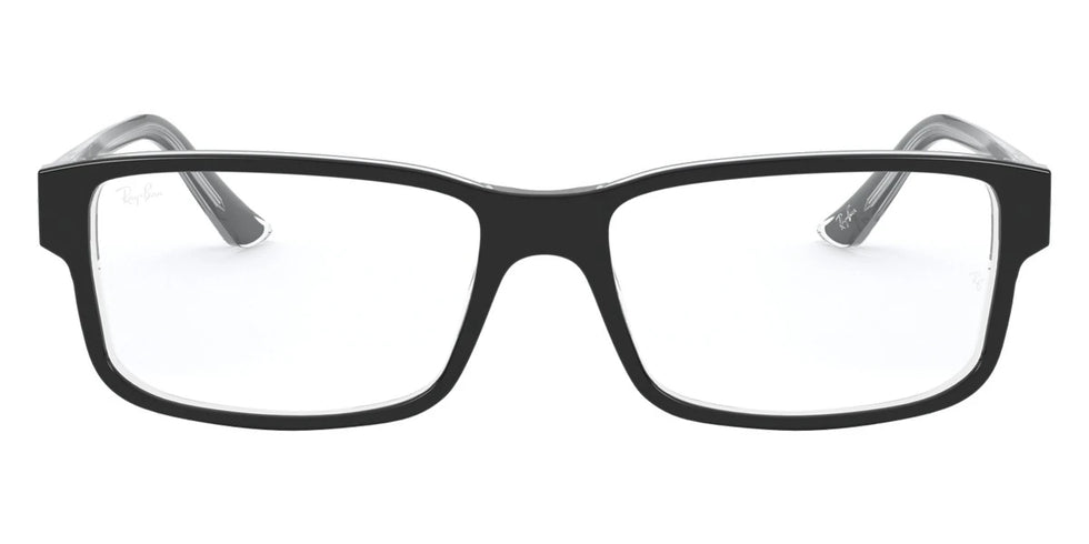 Ray-Ban RX5245 2034 54 - Black On Transparent