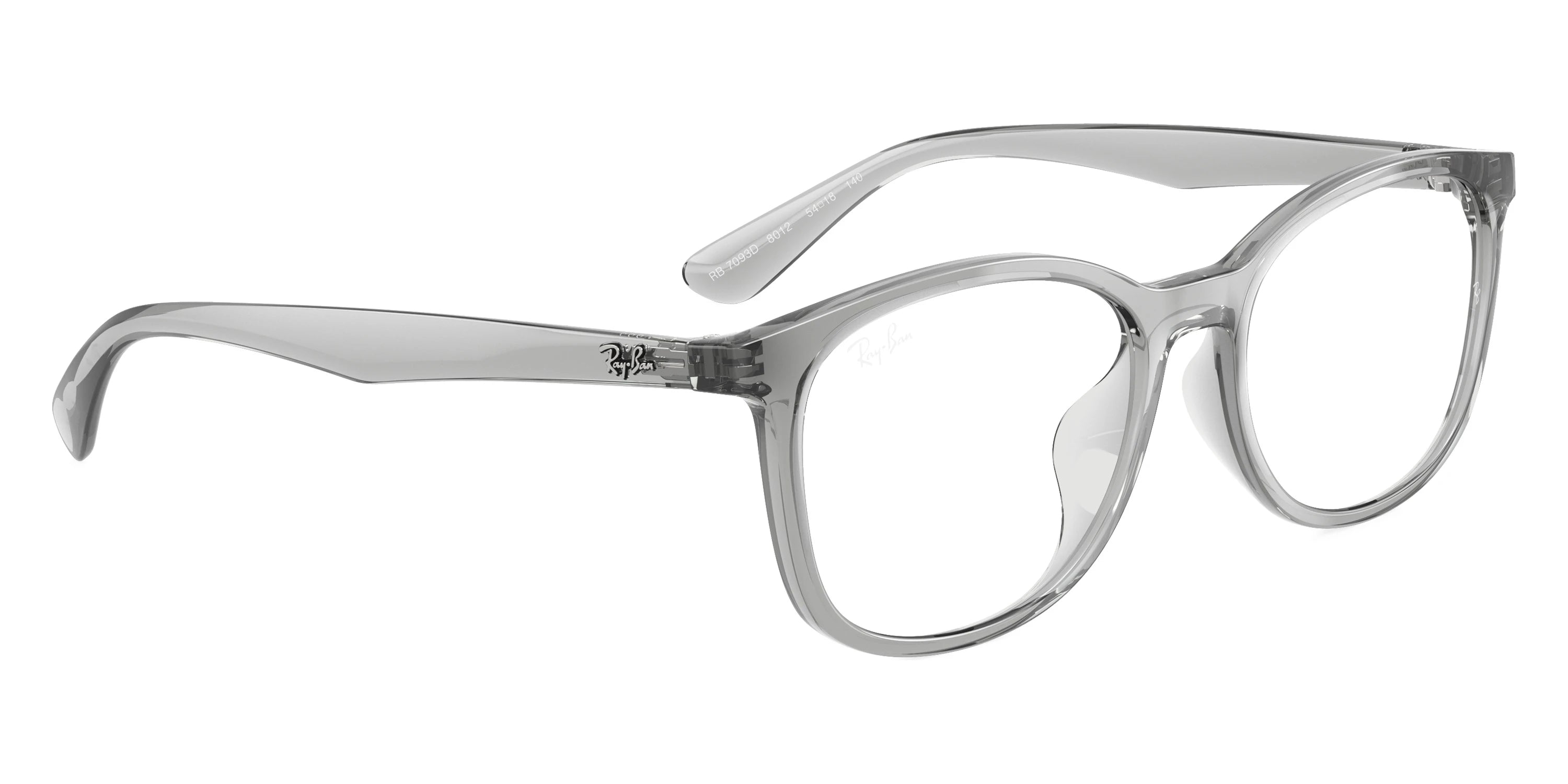 Ray-Ban RX7093D 8012 54 - Transparent Gray
