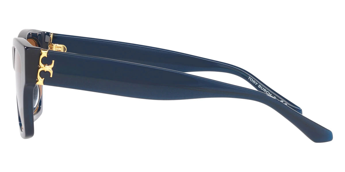 Tory Burch TY7186U 165673 53 - Transparent Navy / Solid Brown