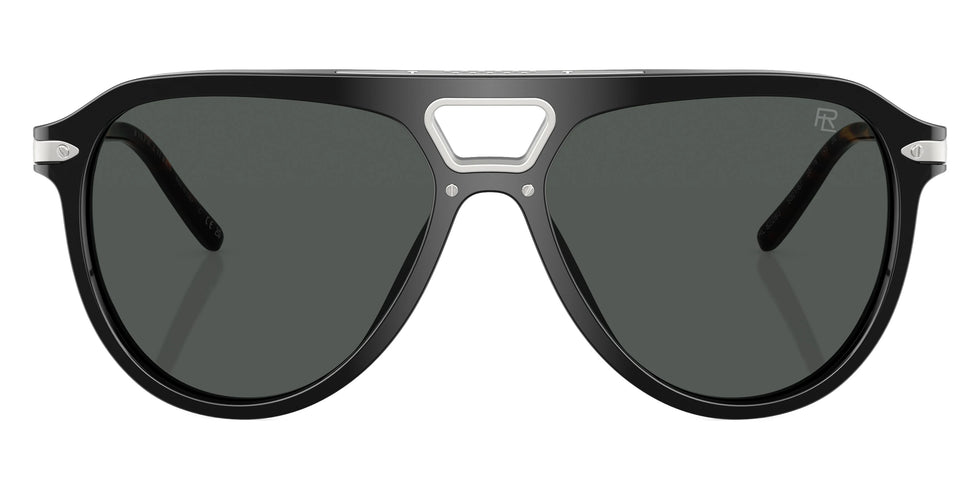 RALPH LAUREN RL8228U 500187 58 - Black/Semi Shiny Silver / Gray
