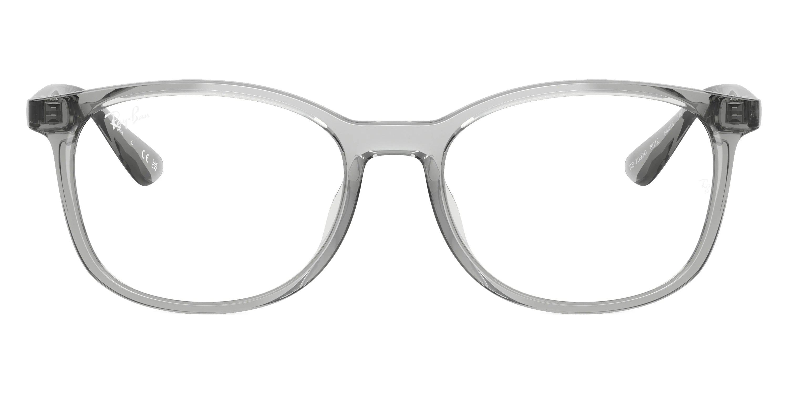 Ray-Ban RX7093D 8012 54 - Transparent Gray