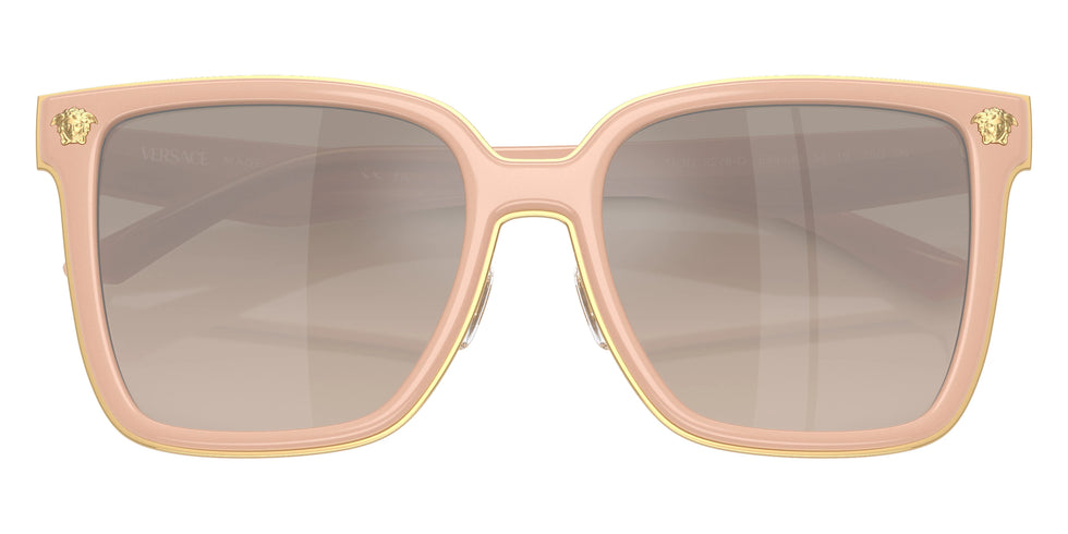 VERSACE VE2278D 54946I 58 - Nude / Brown Gradient Gray Mirrored Silver