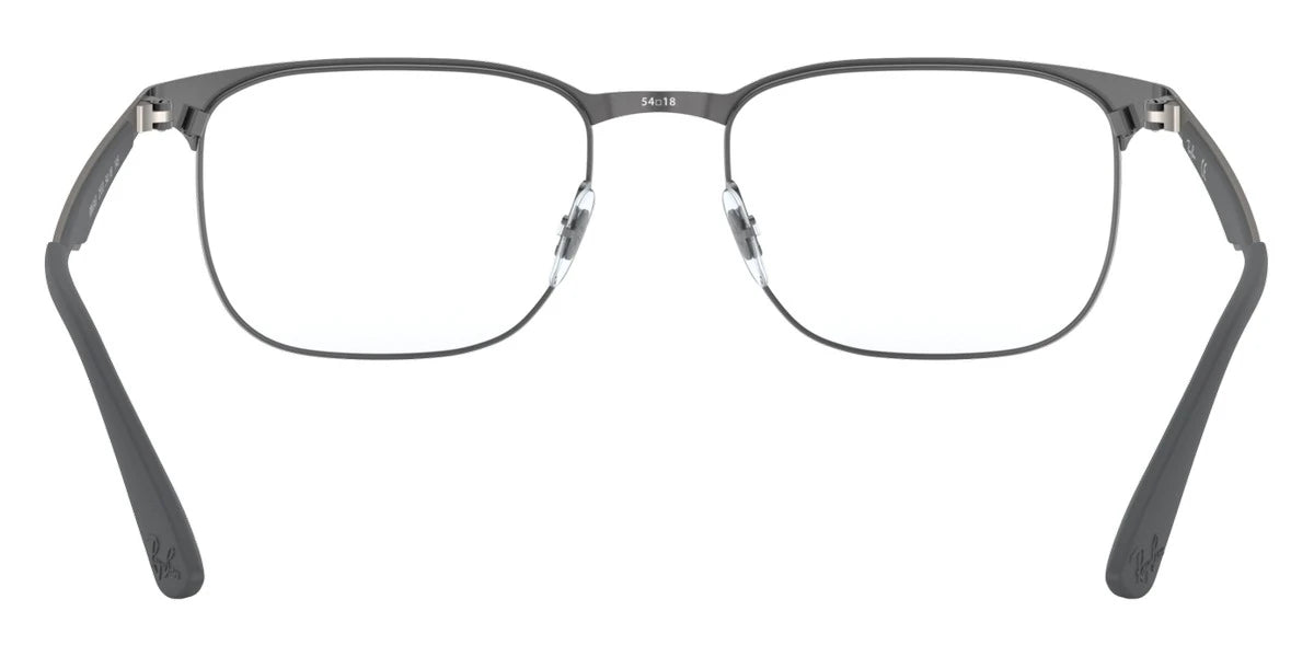 Ray-Ban RX6363 2553 54 - Brushed Gunmetal On Gunmetal