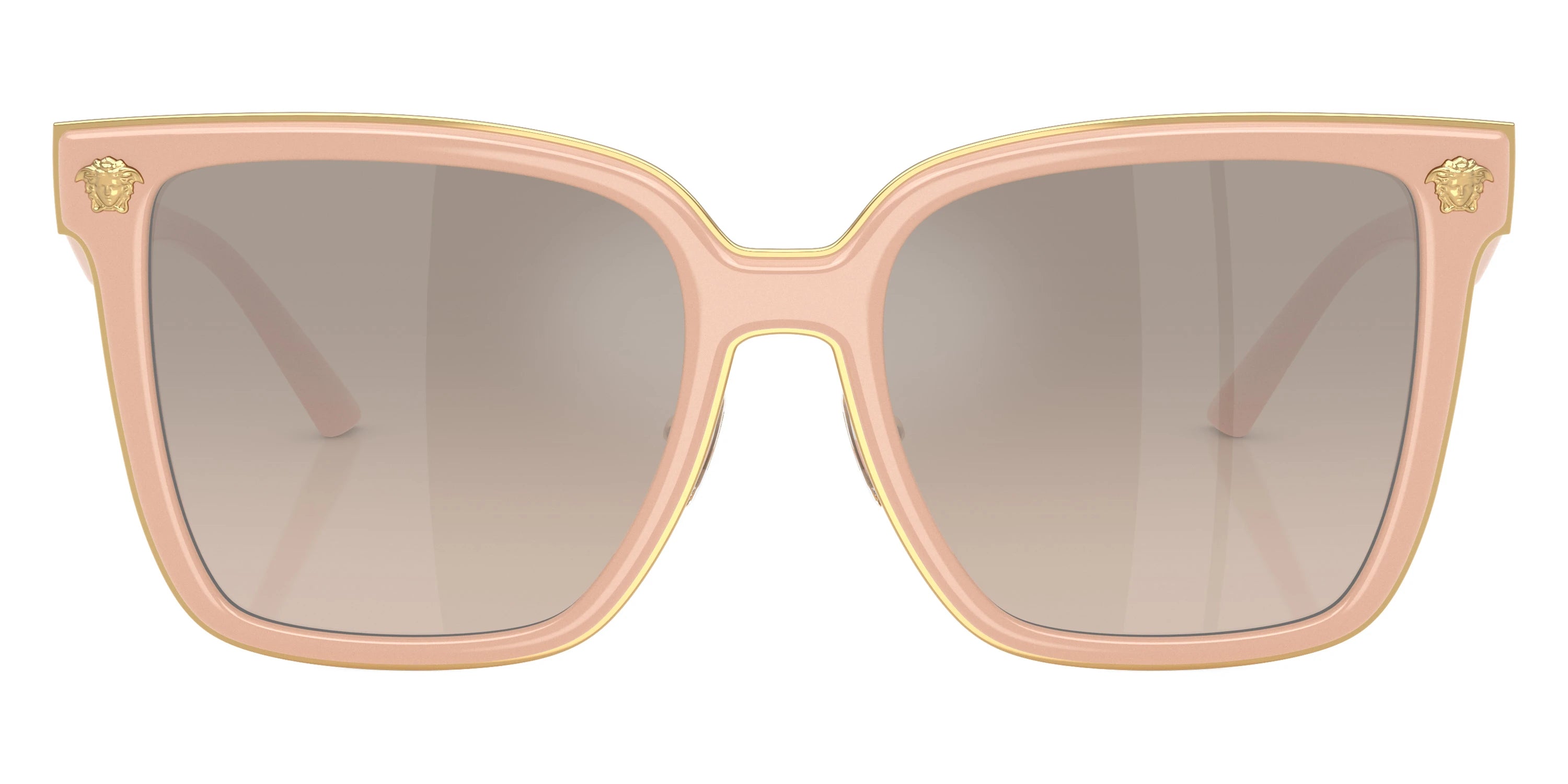 VERSACE VE2278D 54946I 58 - Nude / Brown Gradient Gray Mirrored Silver