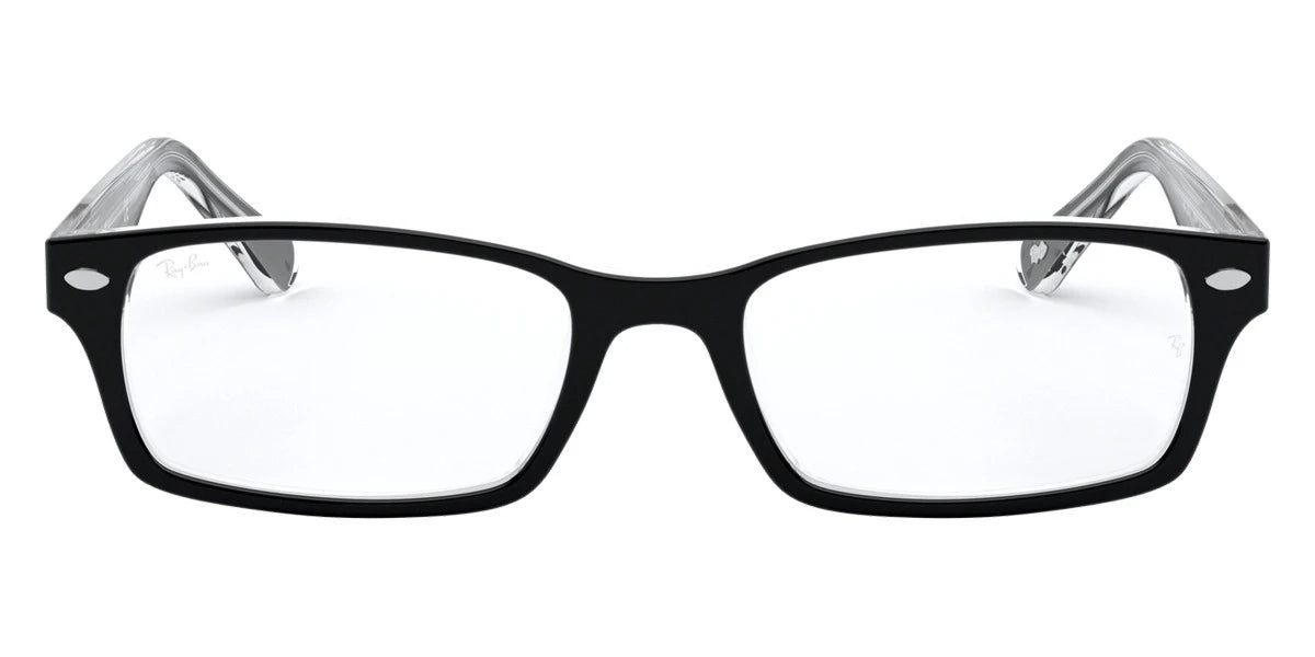 Ray-Ban RX5206 2034 52 - Black On Transparent