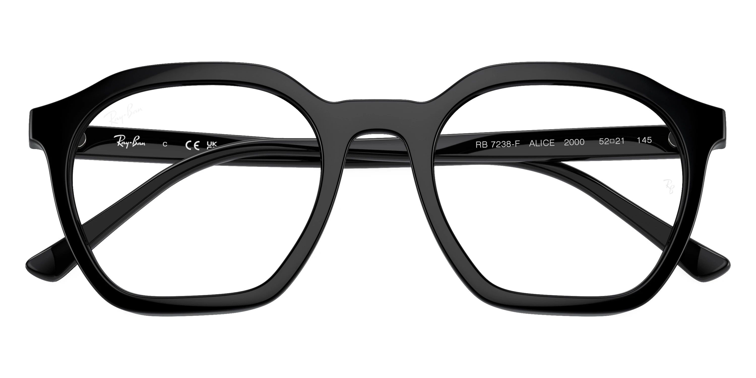 Ray-Ban RX7238F 2000 52 - Black