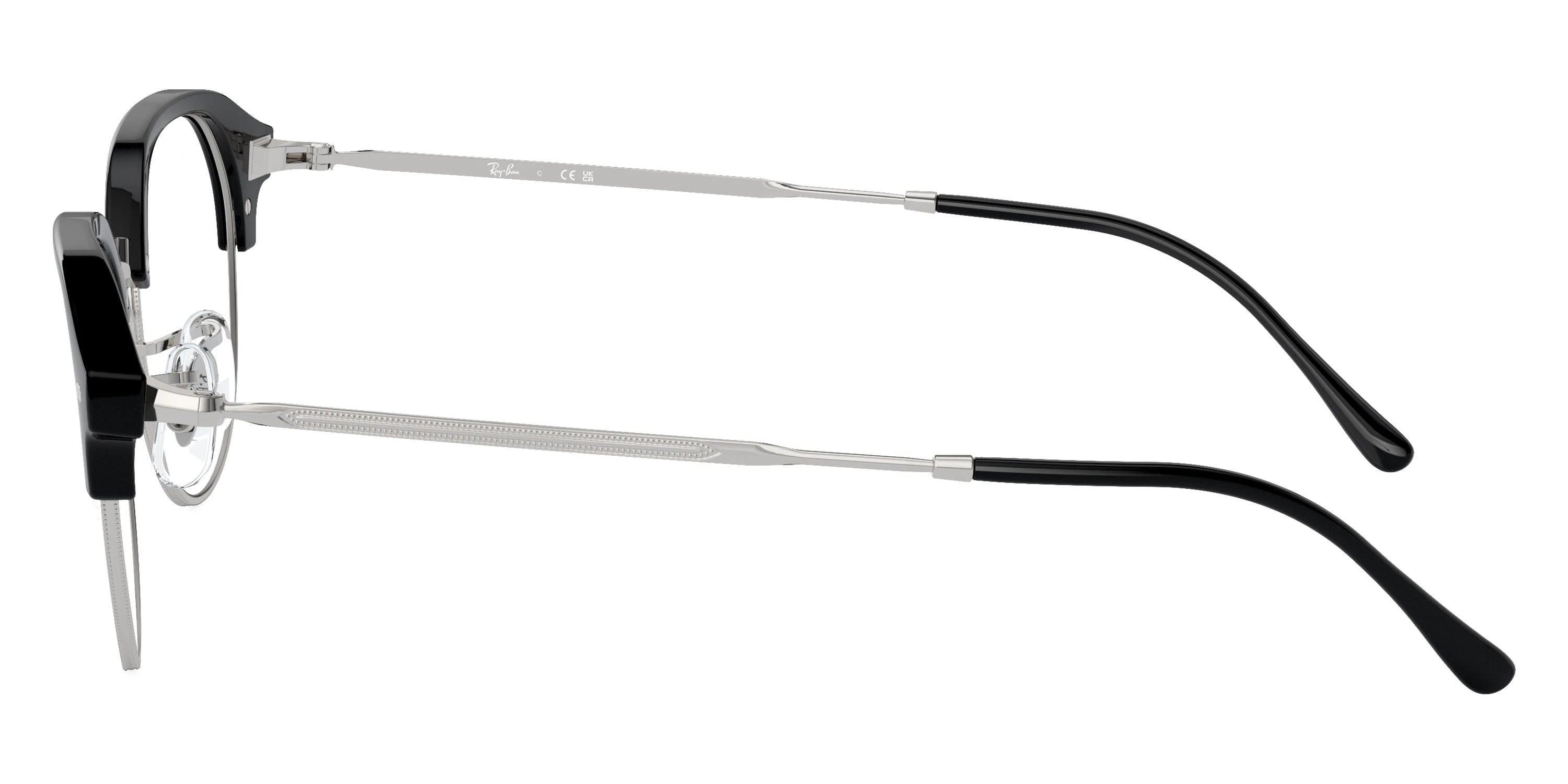 Ray-Ban RX7229 2000 53 - Black on Silver