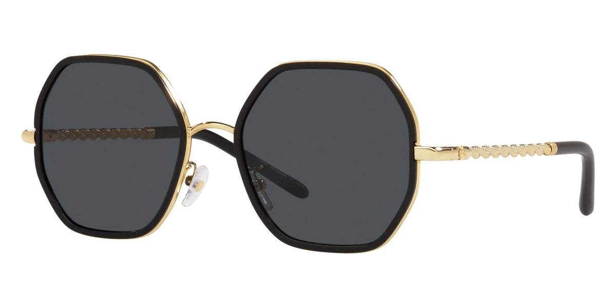 Tory Burch TY6092 332787 55 - Black / Solid Gray