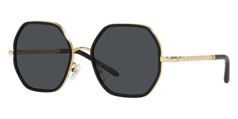 Tory Burch TY6092 332787 55 - Black / Solid Gray