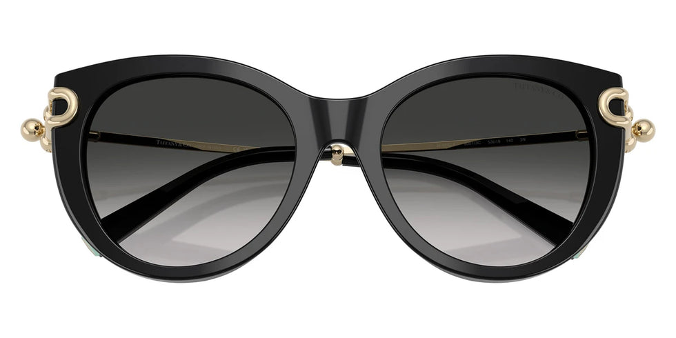 TIFFANY TF4232F 80013C 53 - Black/Pale Gold / Gray Gradient