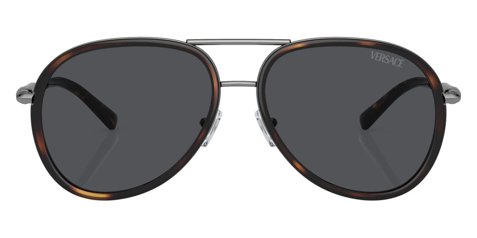 VERSACE VE2260 100187 60 - Havana / Dark Gray