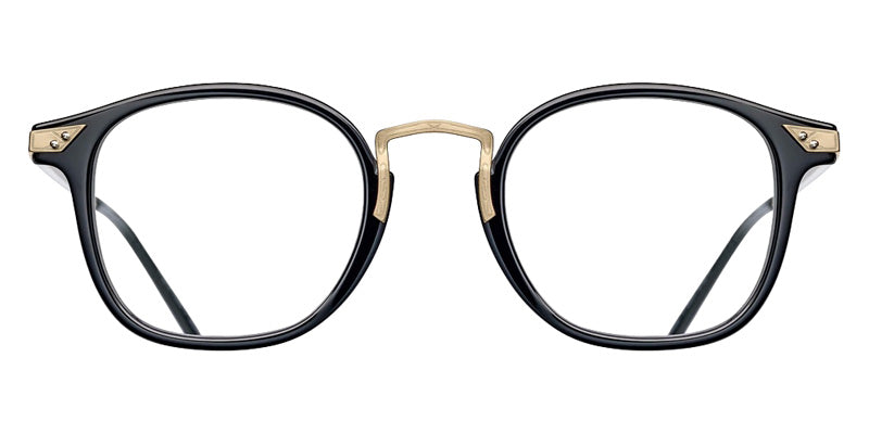 Matsuda 2808H 45 - Black/Brushed Gold #id:2808hblackbrushedgoldclearlens45_s:100100