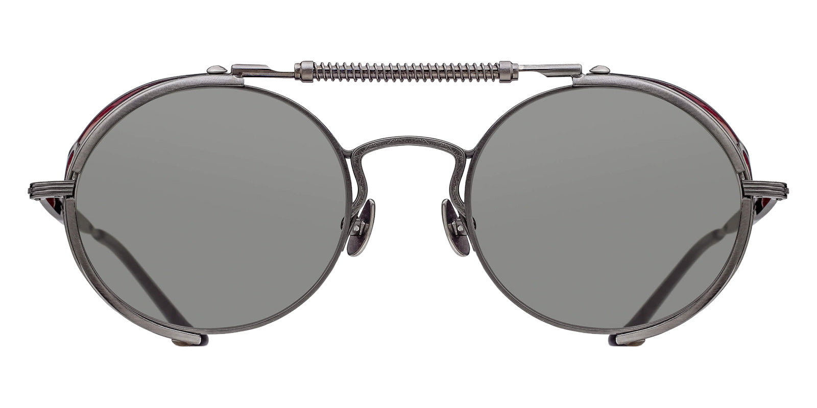 Matsuda 2809H-V2 52 - Brushed Ruthenium-Bordeaux / Gray #id:2809hv2brushedrutheniumbordeauxgrey52_s:102100