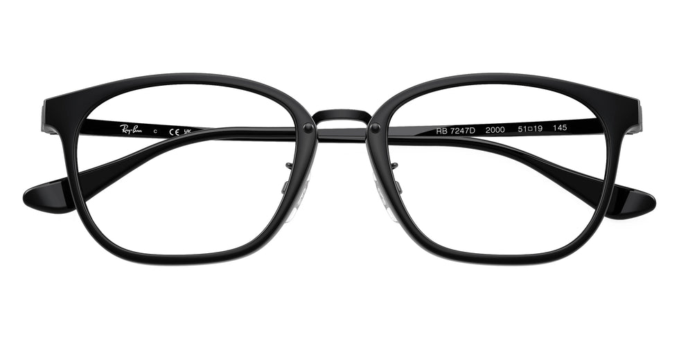 Ray-Ban RX7247D 2000 51 - Black
