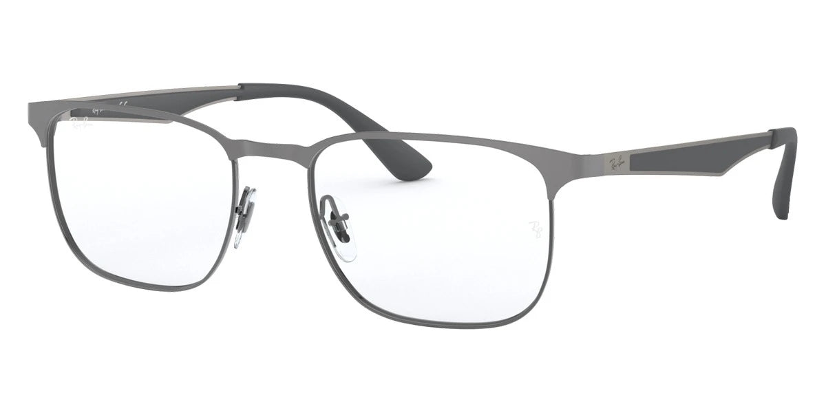 Ray-Ban RX6363 2553 54 - Brushed Gunmetal On Gunmetal