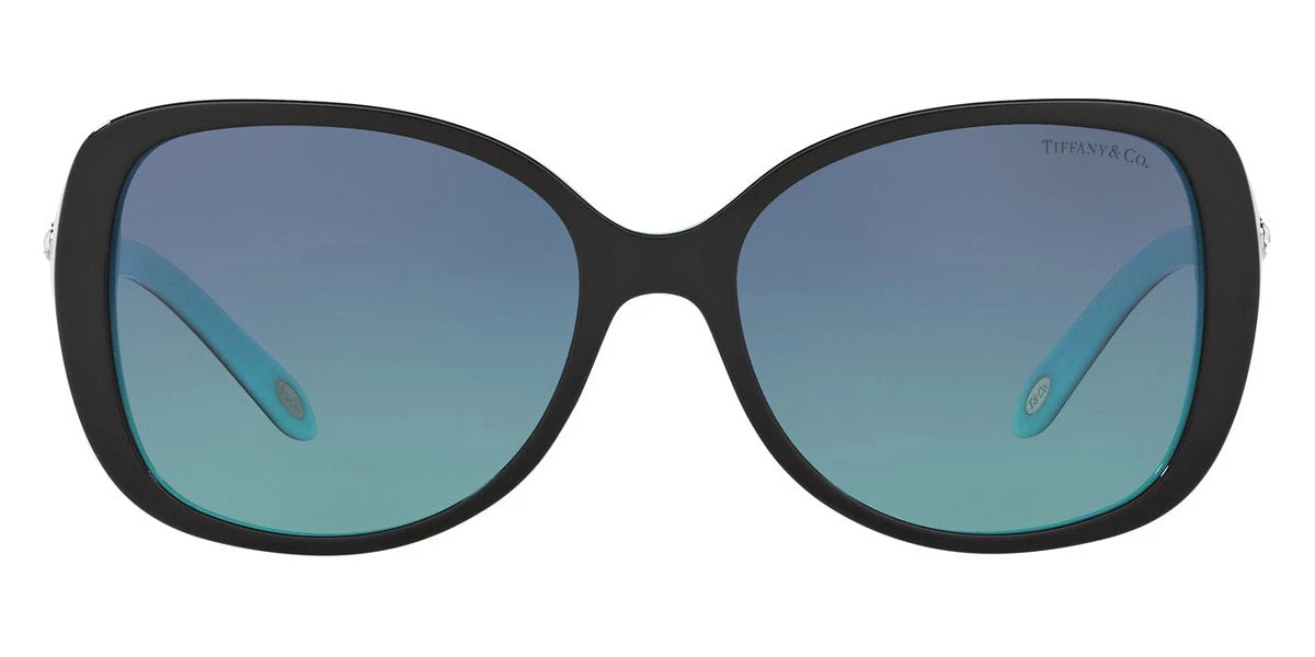 TIFFANY TF4121B 80559S 55 - Black on TIFFANY Blue / TIFFANY Blue Gradient