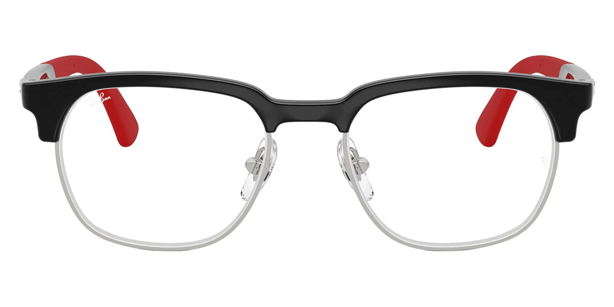 Ray-Ban RY1641 3928 46 - Black on Silver on Rubber Red